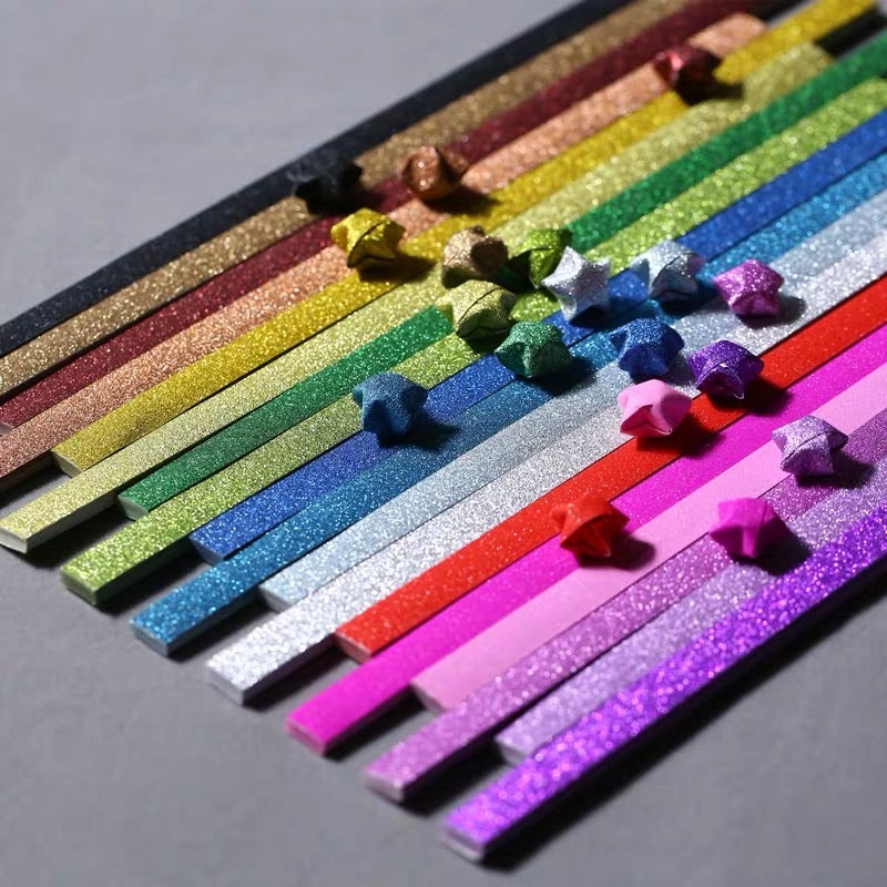 "Lucky star" sparkly paper ~ Саатай "Lucky star" цаас