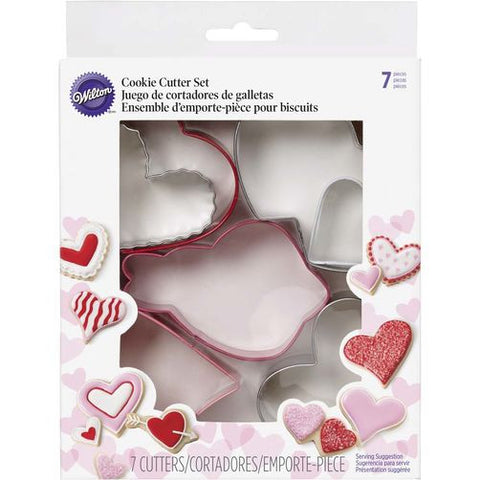 Cookie cutter set Valentine's Heart, Wilton ~ Жигнэмэгний зүрхэн сет, Wilton