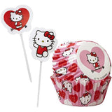 Cupcake decorating kit Hello Kitty, Wilton ~ Кексны цаасан сет, Hello Kitty