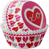 Cupcake decorating kit Valentine, Wilton ~ Кексны цаасан сет, Валентины Баяр