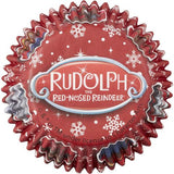 Cupcake liners Rudolph, Wilton ~ Кексны цаас, цаа буга