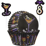 Cupcake decorating kit Eyeball Martini, Wilton ~ Кексны цаасан сет, Halloween