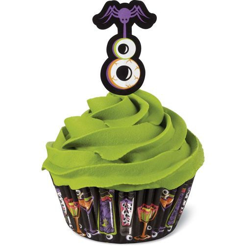 Cupcake decorating kit Eyeball Martini, Wilton ~ Кексны цаасан сет, Halloween