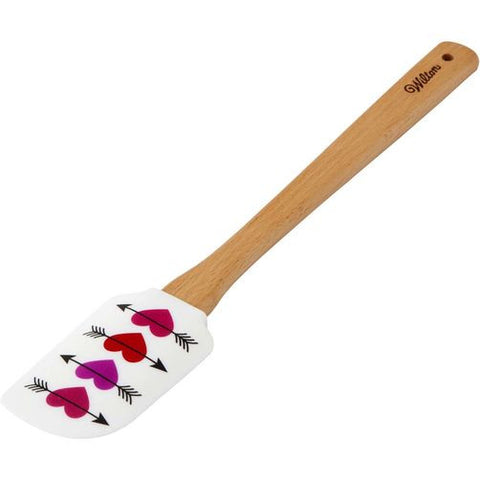 Spatula silicone Heart with Arrows, Wilton ~ Хусуур, зүрхэн дүрстэй