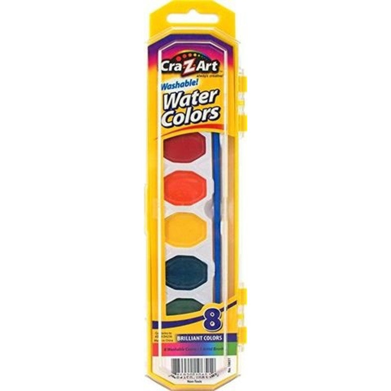 CraZart Washable Watercolors 8 ~ CraZart Усан Будаг 8