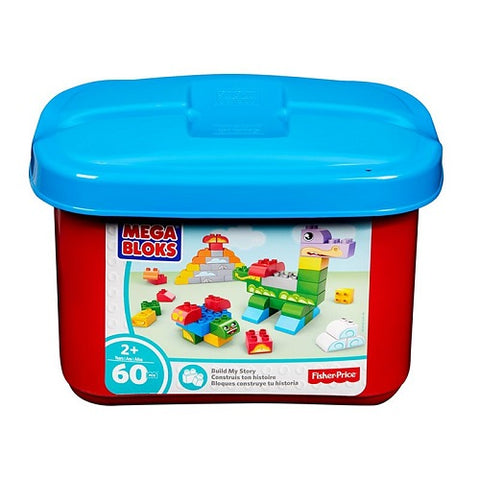 Building Blocks small tub, Mega Bloks ~ Эвлүүлдэг блокон тоглоом