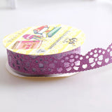 Masking tape, self-adhesive lace ~ Наалддаг торон хээтэй тууз