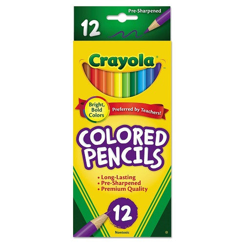 Crayola өнгийн харандаа, 12 ш