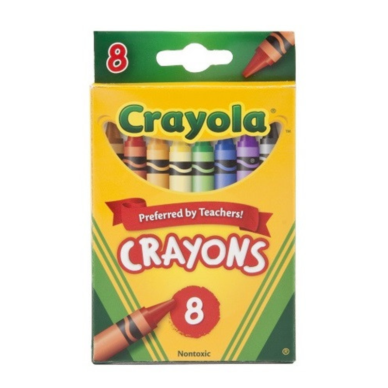 Crayola тосон харандаа, 8 ш