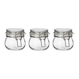 Glass container small, 3 pcs ~ Шилэн сав 3 ш.