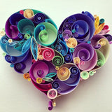 Quilling pattern template, large ~ Хуйлбарын загвар зураг, том