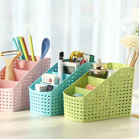 Plastic stationery organizer ~ Хуванцар ширээний сав