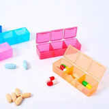 Pill box, multi-color ~ Эмийн сав