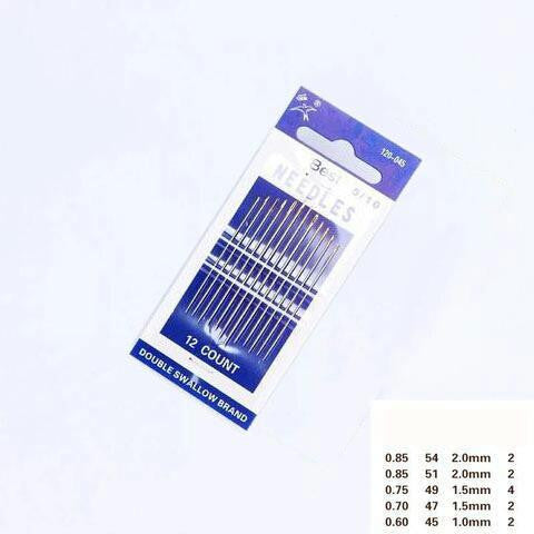 Sewing needle set, paper packaging ~ Оёдлын зүүний багц, цаасан баглаатай