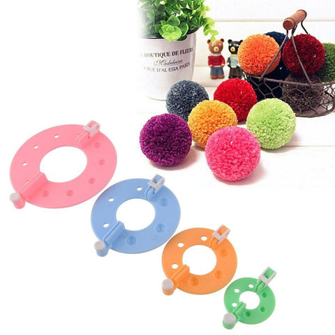 Pompom maker, set of 8 ~ Помпон бүтээгч, 8ш