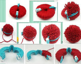 Pompom maker, set of 8 ~ Помпон бүтээгч, 8ш