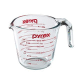 Measuring glass cup, Pyrex ~ Хэмжигч шилэн аяга