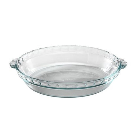 Pie plate 9.5", Pyrex ~ Бялууны шилэн сав, 24 см