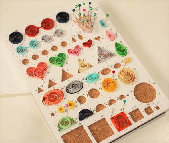 Quilling board ~ Хуйлбарын хавтан – Konfetti