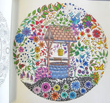 Coloring book "Secret Garden" ~ "Цэцэгт хүрээлэн" буддаг ном