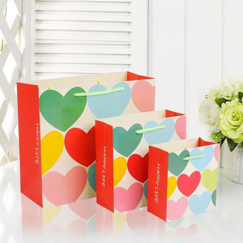 Gift bag, hearts ~ Бэлэгний уут, зүрх