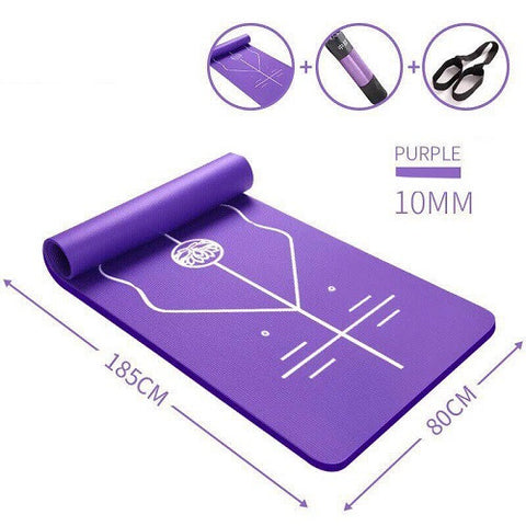 Yoga mat 10 mm ~ Иогийн дэвсгэр 10 мм